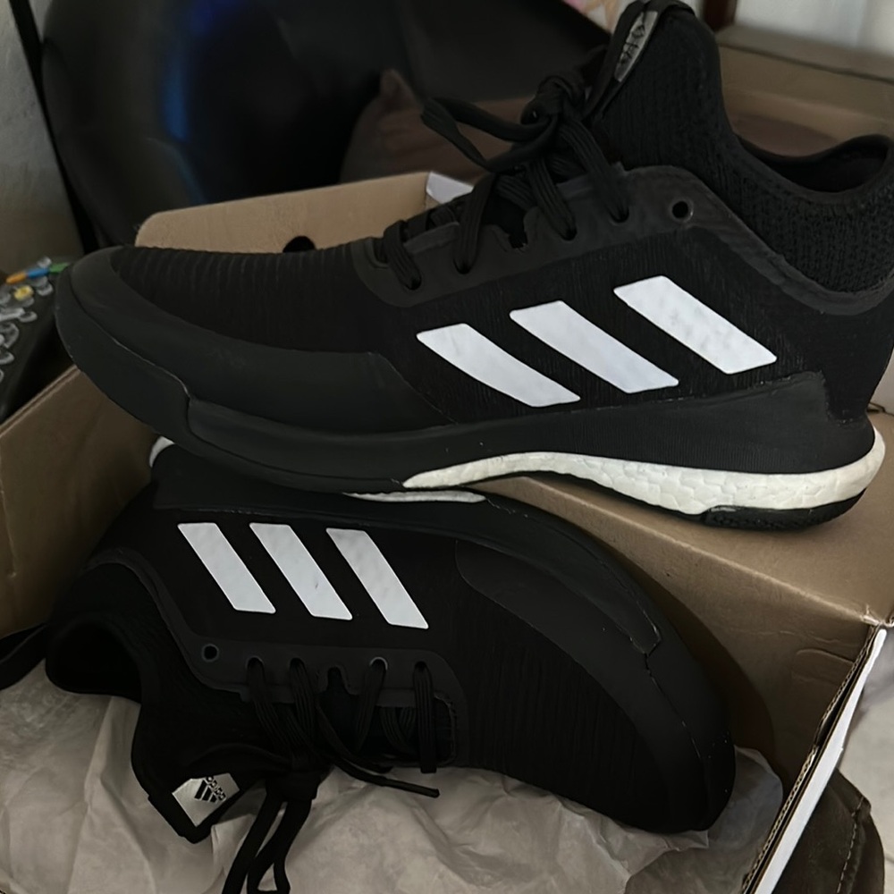 Adidas Black and White Sneakers